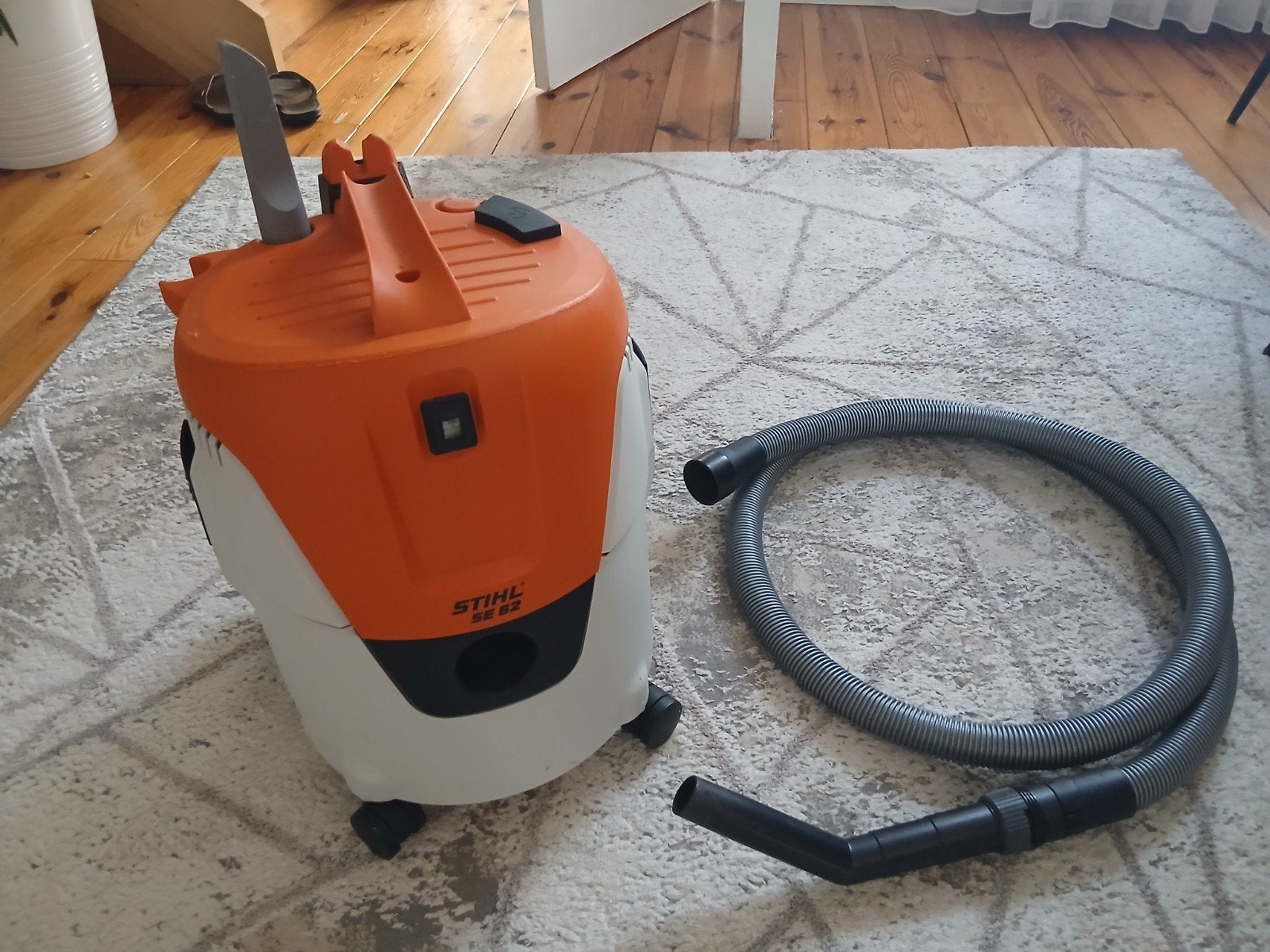 Stihl SE 62, Ophalen, Gebruikt