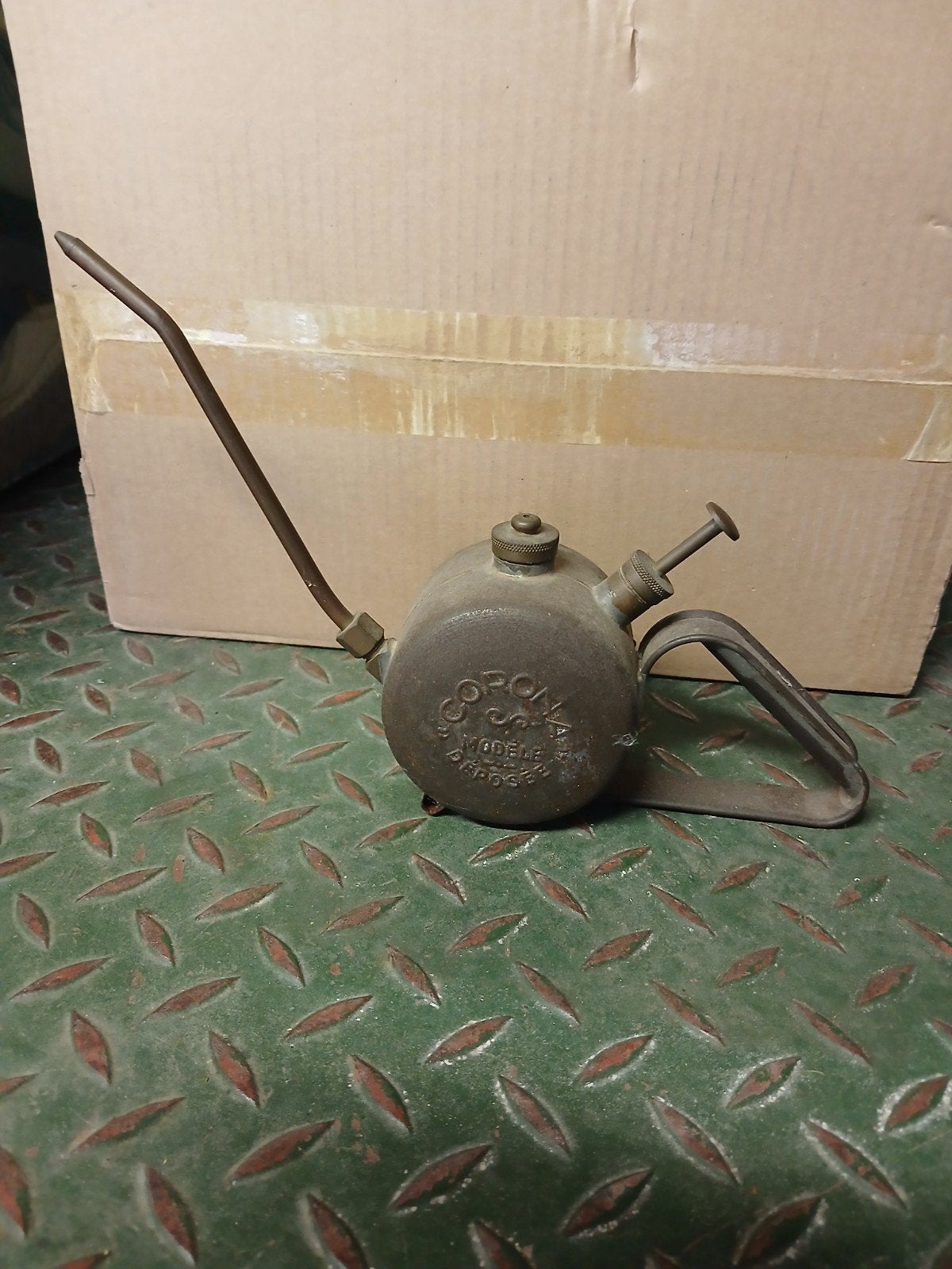Vintage Drukoliekan Frankrijk, Jaren '30/'50, Antiek en Kunst, Ophalen