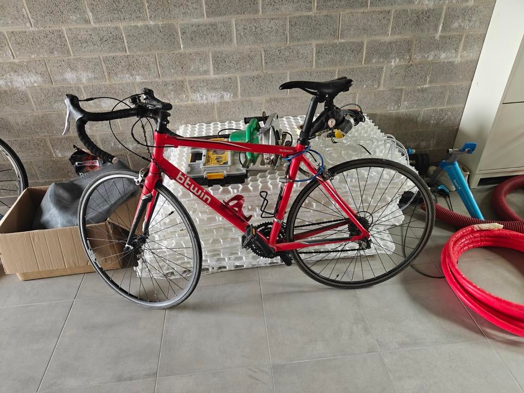 Koersfiets Btwin Triban 3, Fietsen en Brommers, Ophalen