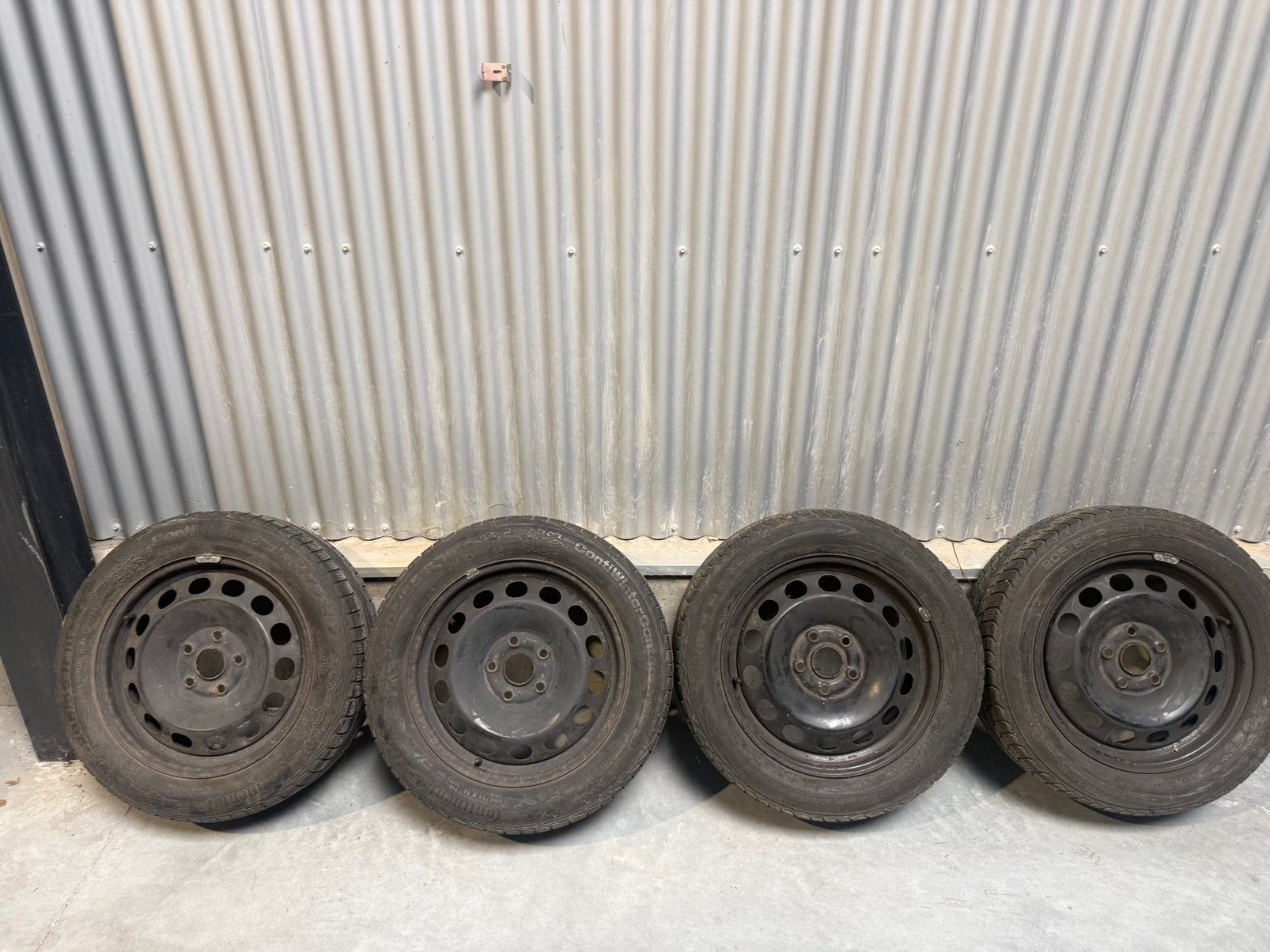 VW STAAL VELGEN ET50 205/55/16 94H, Enlèvement, Utilisé