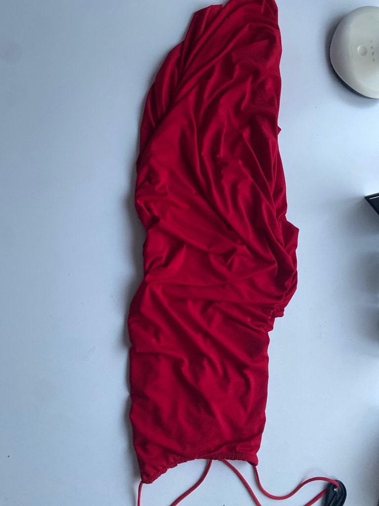 Kleedje rood, Kleding | Dames, Jurken, Ophalen, Zo goed als nieuw, Rood