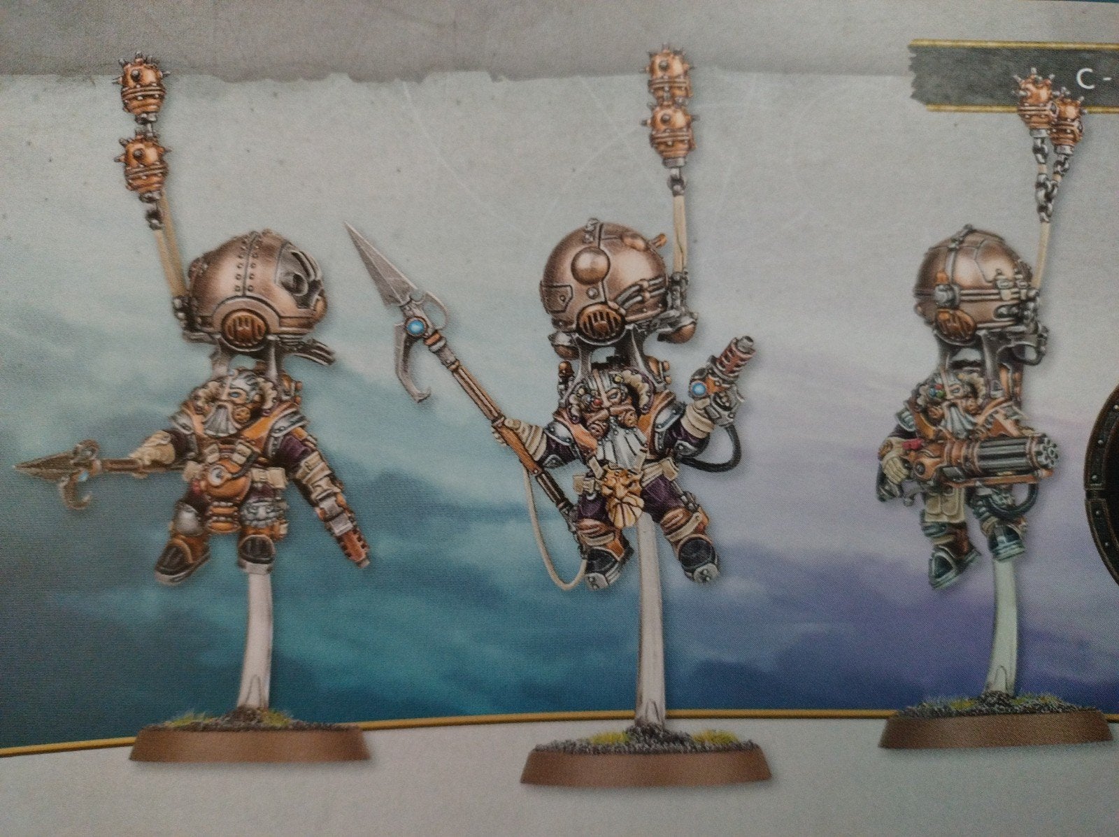 STRATOGARDES KHARADRONS WARHAMMER AOS, Neuf, Peint, Enlèvement ou Envoi, Figurine(s)