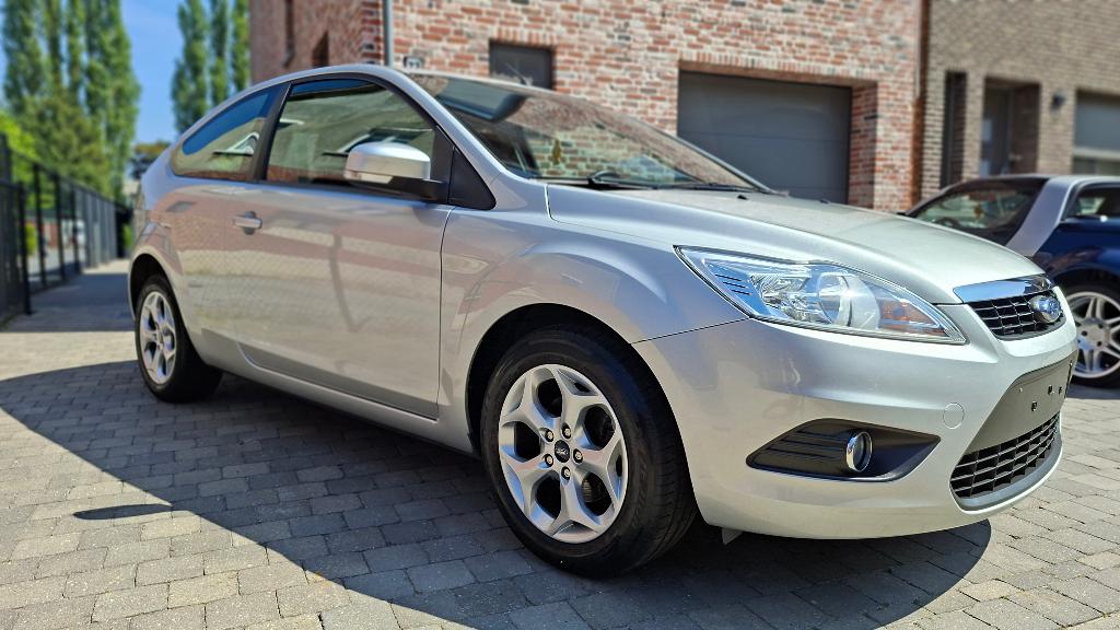 FORD FOCUS 1.4 2008 43.000KM AIRCO GEKEURD VVK. !!, Auto's, 4 zetels, Stof, 4 cilinders, Grijs