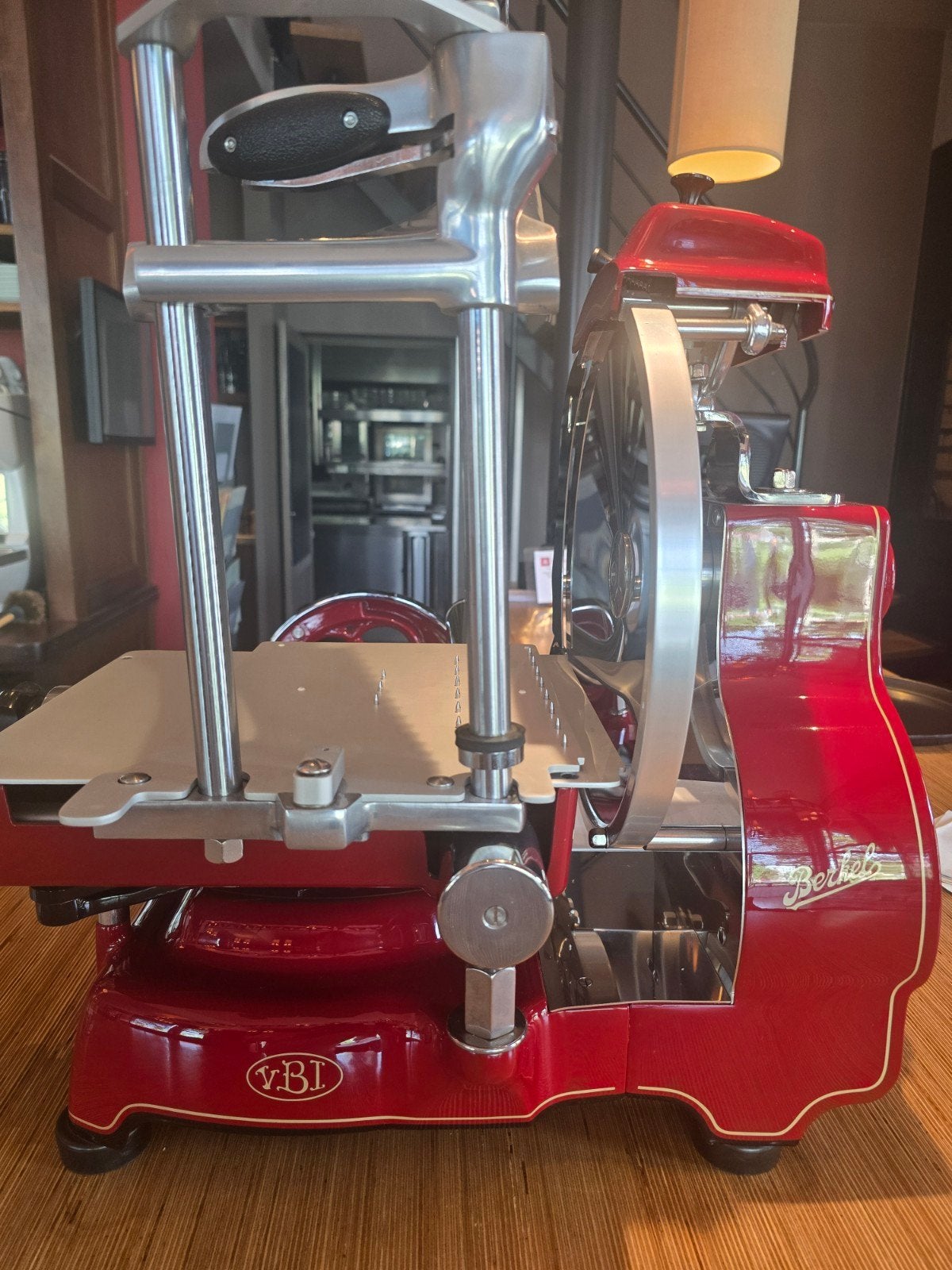 Berkel Flywheel snijmachine rood, Snijmachine, Ophalen, Rood