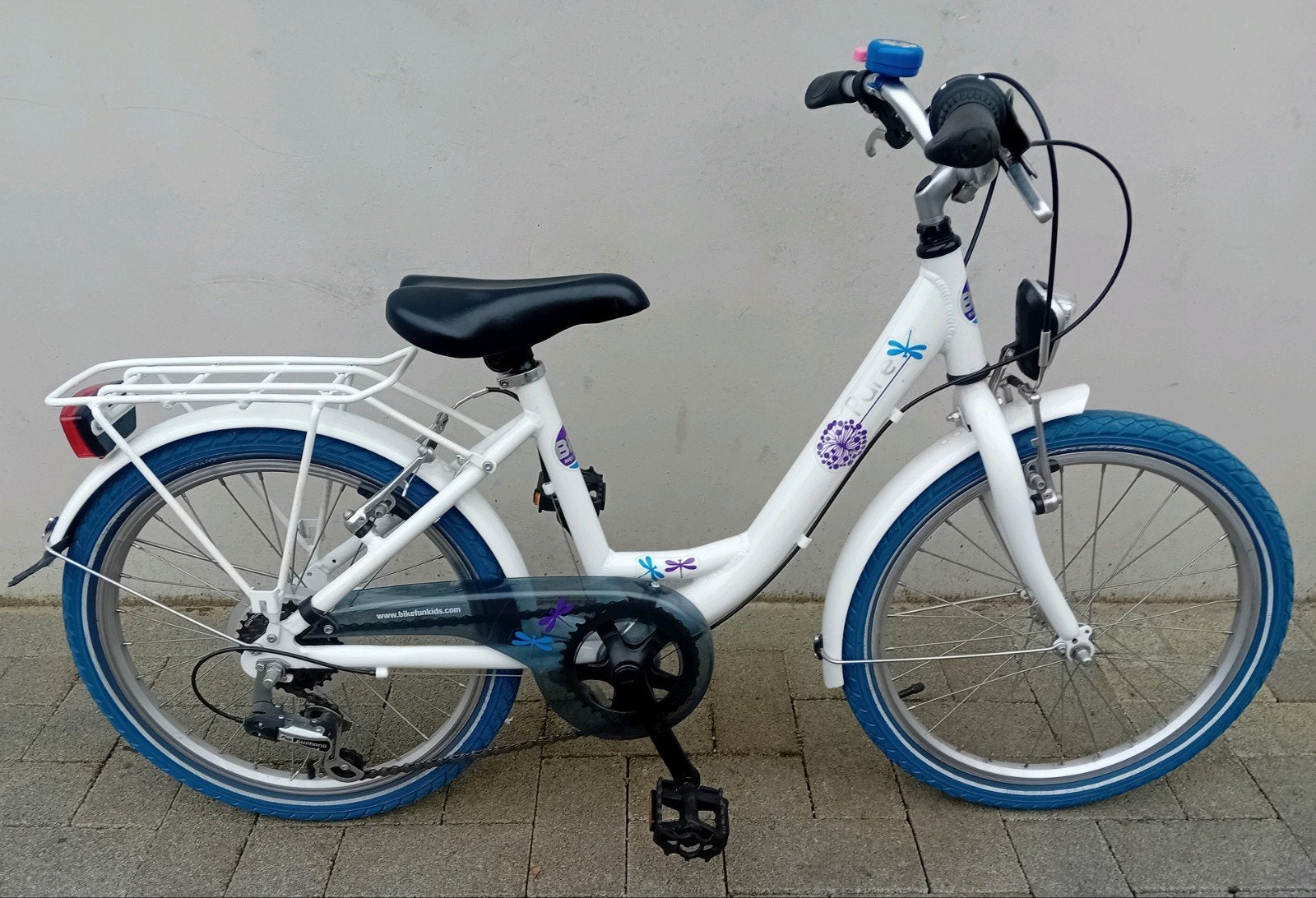 Meisjesfiets alu BFK Pure 20inch 6speed NIEUWPRIJS 369€ 🚴‍♂, Ophalen, Gebruikt, Trapvoertuig