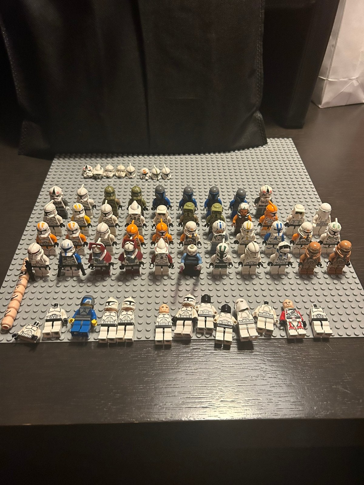 Lego star wars minifguren lotje, Ophalen, Gebruikt