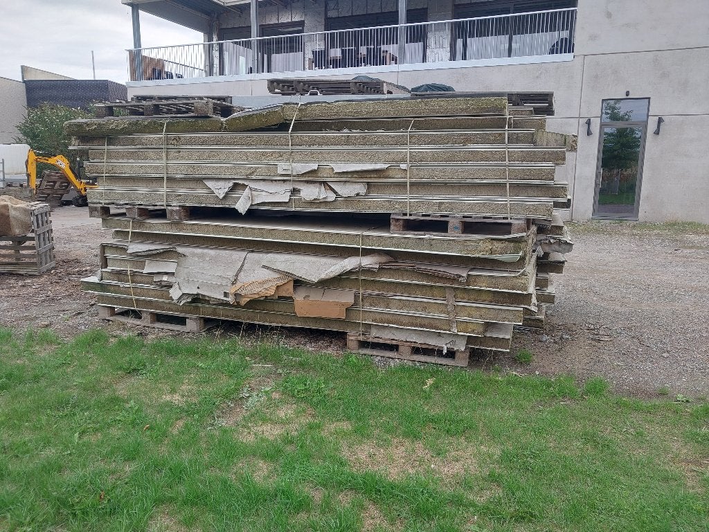 sandwichpanelen, Bricolage & Construction, Enlèvement, Utilisé, Autres matériaux, 100 mm ou plus