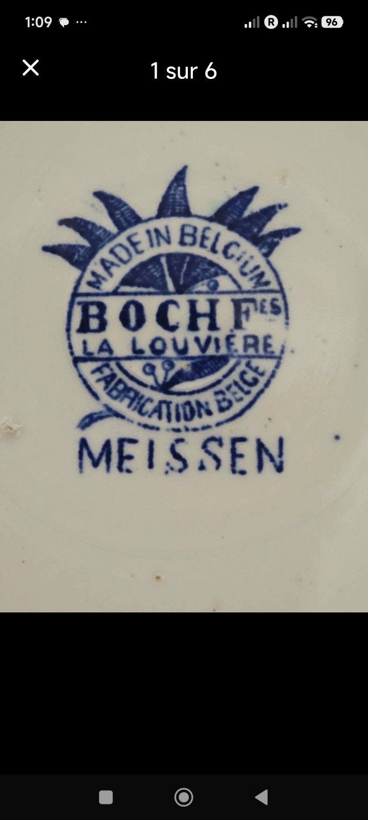 meissen soupière antique, Antiquités & Art, Enlèvement ou Envoi