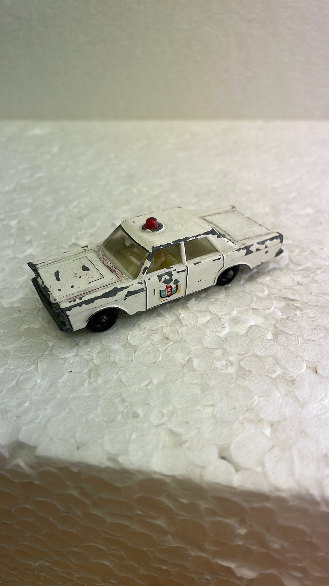 Matchbox 55 Ford Galaxie Police car, Enlèvement ou Envoi, Comme neuf