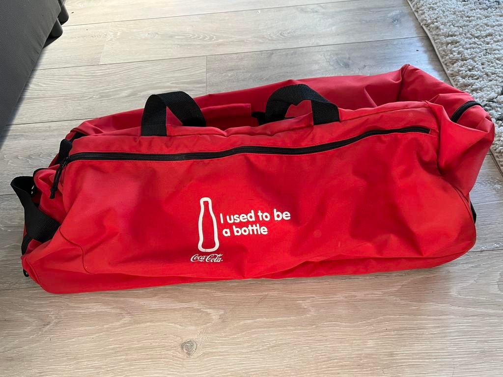 Coca Cola Sporttas Trolley Reistas, Ophalen, Zo goed als nieuw, Unisex volwassen