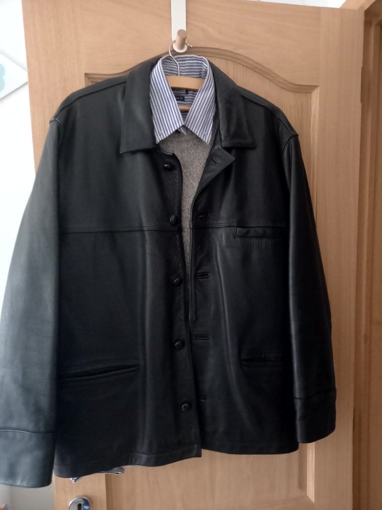 Superbe veste en cuir homme de marque Oakwood !, Neuf, Oakwood, Enlèvement ou Envoi, Taille 56/58 (XL)
