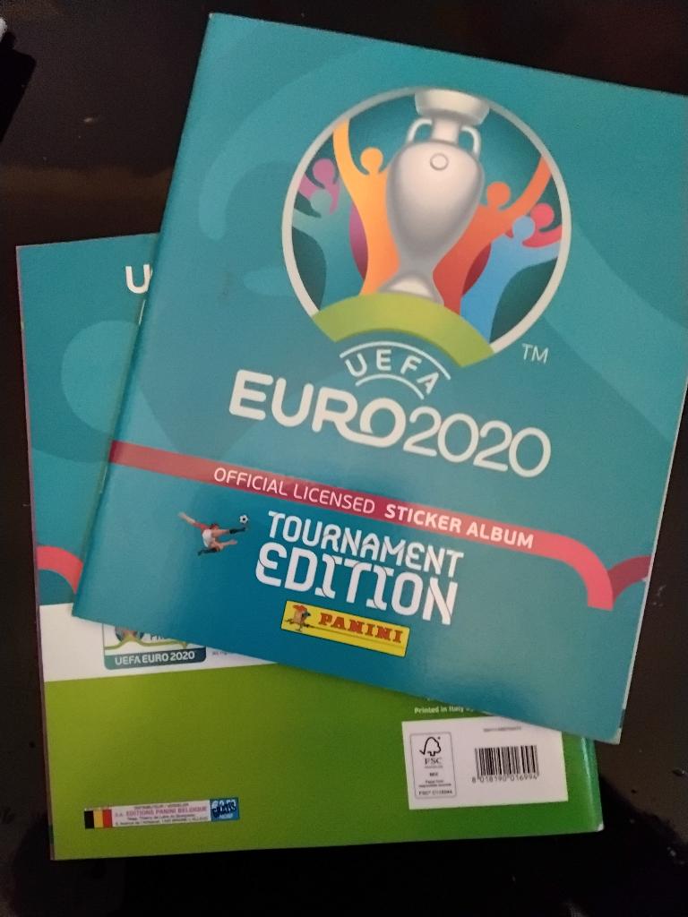 Panini boek EURO 2020 - LUKAKU, Collections, Enlèvement, Comme neuf