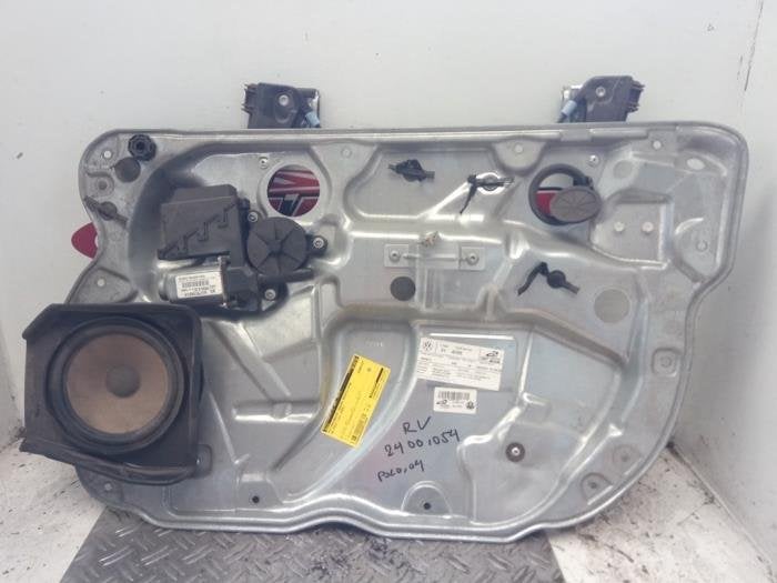 Ruitmechaniek 4Deurs rechts-voor van een Volkswagen Polo, Gebruikt, -, Volkswagen, -