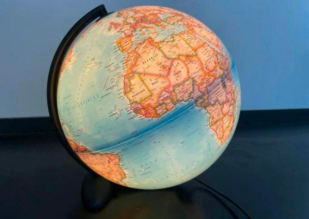 Wereldbol National Geographic, Maison & Meubles, Accessoires pour la Maison | Globes, Enlèvement ou Envoi, Comme neuf, Globe politique