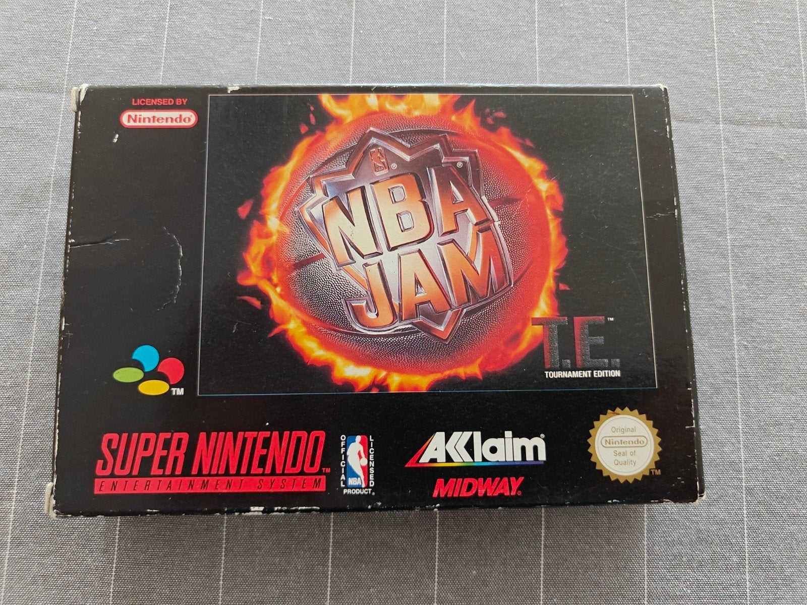 NBA JAM T.E., Games en Spelcomputers, Games | Nintendo Super NES, Ophalen of Verzenden, Zo goed als nieuw, Sport