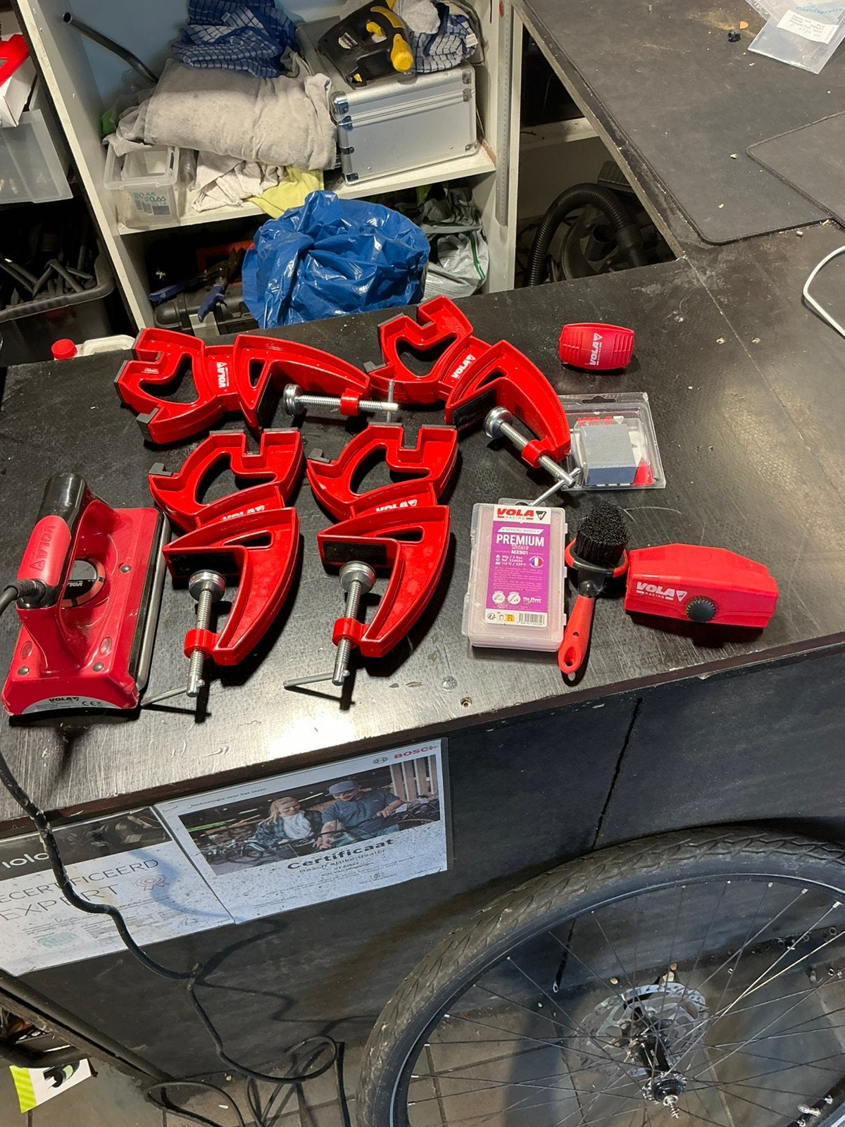 Ski, snowboard Wax materieel, Ophalen, Zo goed als nieuw, Ski, Overige typen