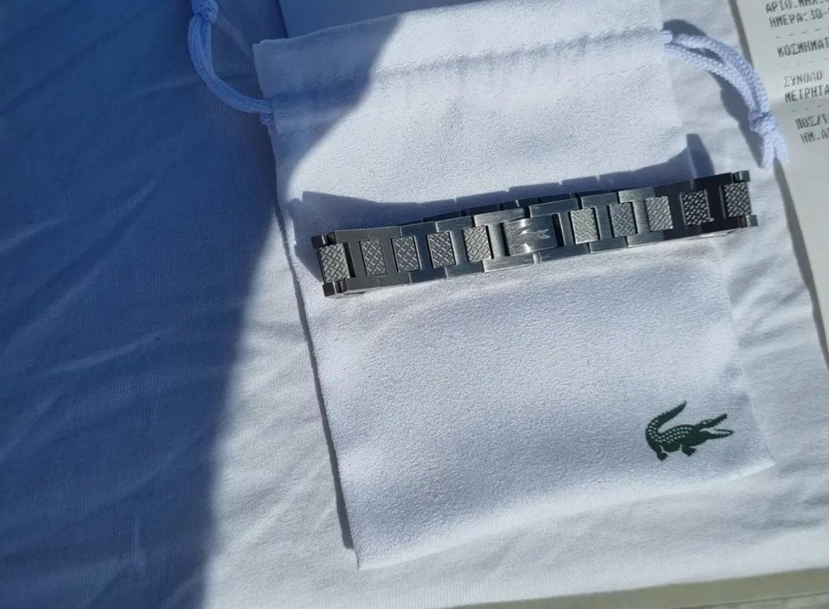 Bracelet Lacoste, Handtassen en Accessoires, Ophalen, Nieuw, Overige kleuren