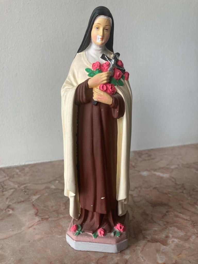 Beeldje heilige Theresia van Lisieux (21 cm), Ophalen of Verzenden