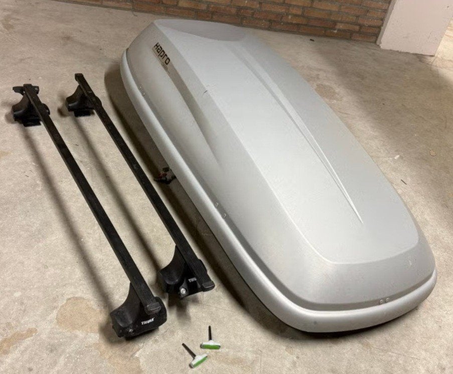 Te koop: Hapro Carver Dakkoffer – Zeer nette staat
 Hapro, Auto diversen, Dakkoffers, Ophalen