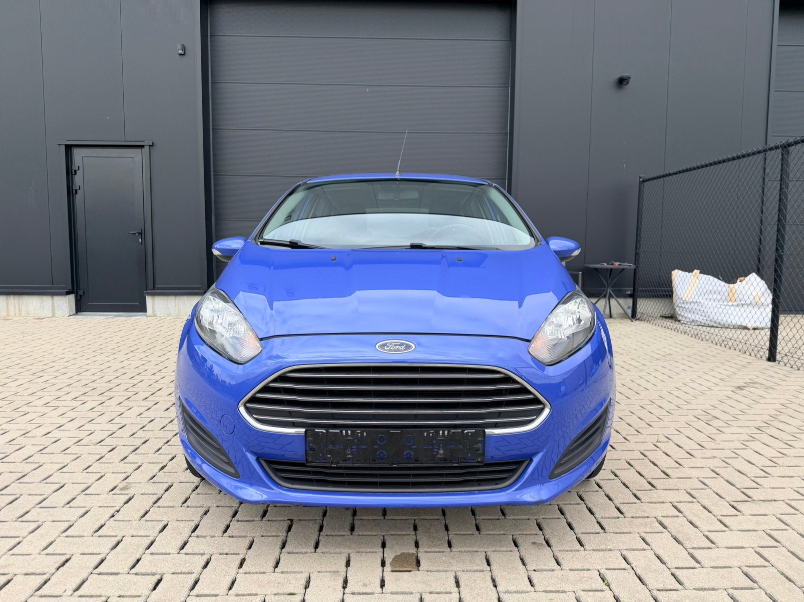 Ford Fiesta 1.25 benzine - 2013 - Facelift, Auto's, Stof, Zwart, Blauw, 5 deurs