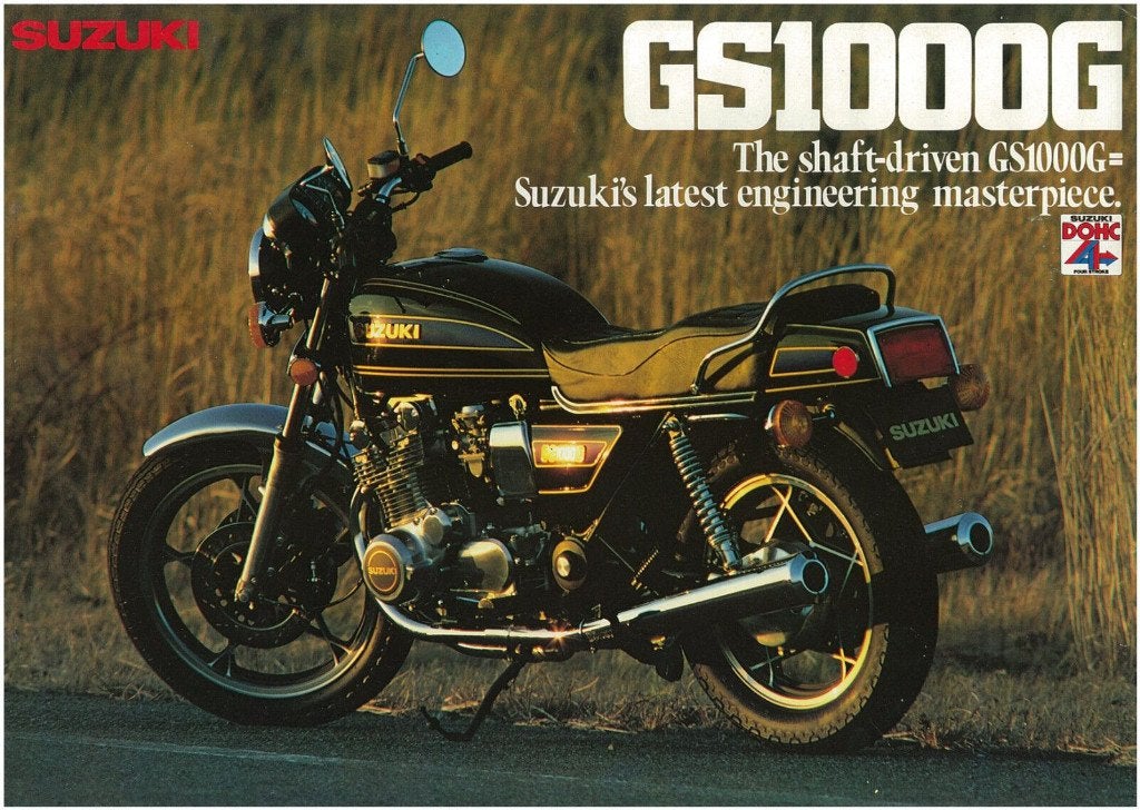 Suzuki GS1000G, Motoren, 4 cilinders, Super Sport, Particulier, 1000 cc