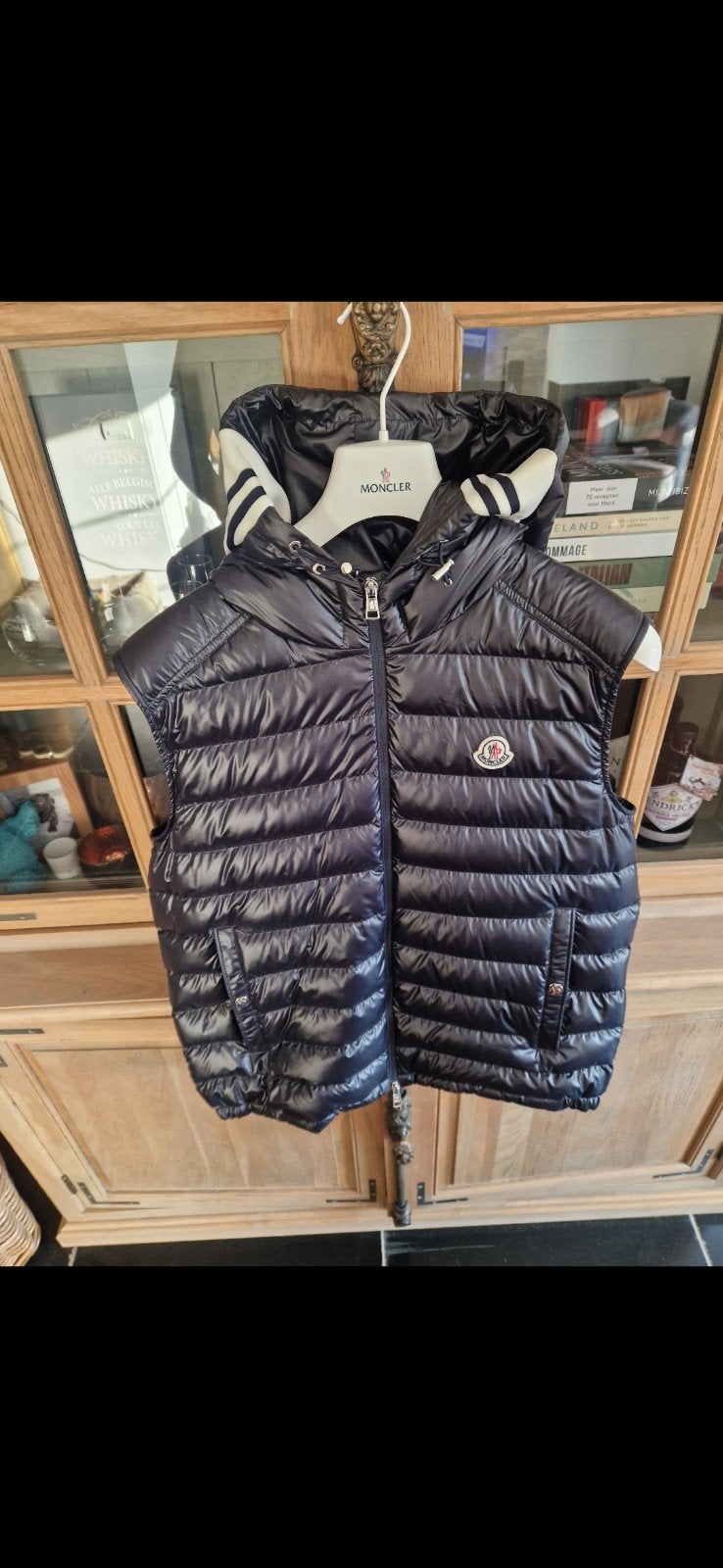 Bodywarmer moncler maat 4 nieuw met aankoopbewijs en labels, Kleding | Heren, Bodywarmers, Ophalen, Maat 52/54 (L), Moncler, Blauw