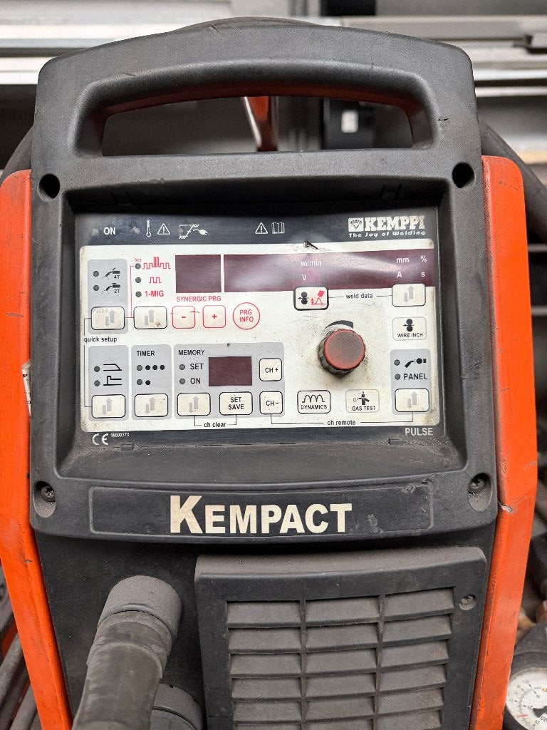 Kemppi Kempact Pulse 3000 ACDC MIG/MAG lasapparaat, Bricolage & Construction, Enlèvement, Utilisé, 250 ampères, Inverter