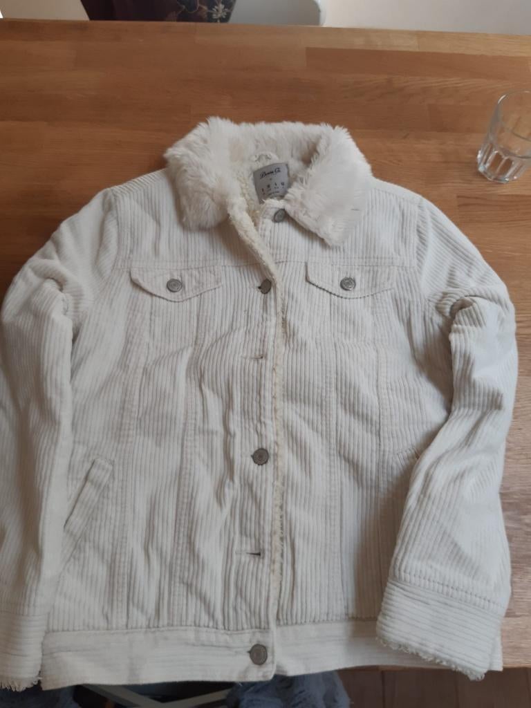 Damesjas, Ophalen, Gedragen, Maat 36 (S), Wit