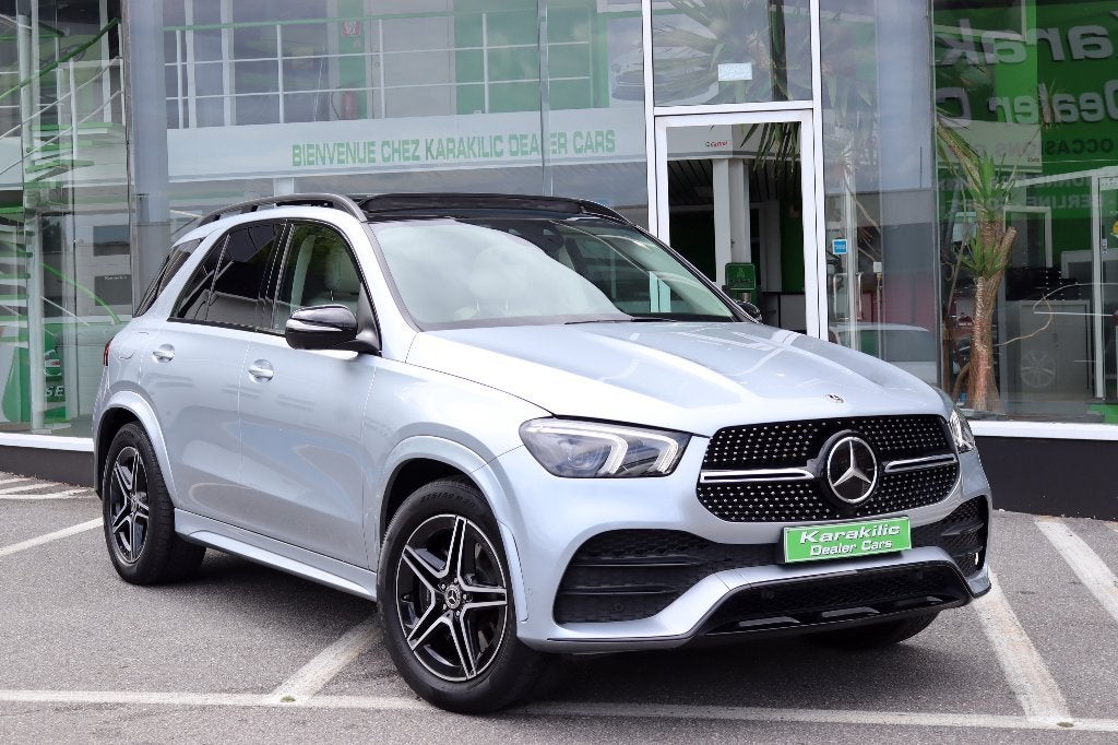 MERCEDES GLE350de 4-MATIC PHEV HYBRID PACK AMG NIGHT PANO, Cuir, Argent ou Gris, Achat, Entreprise