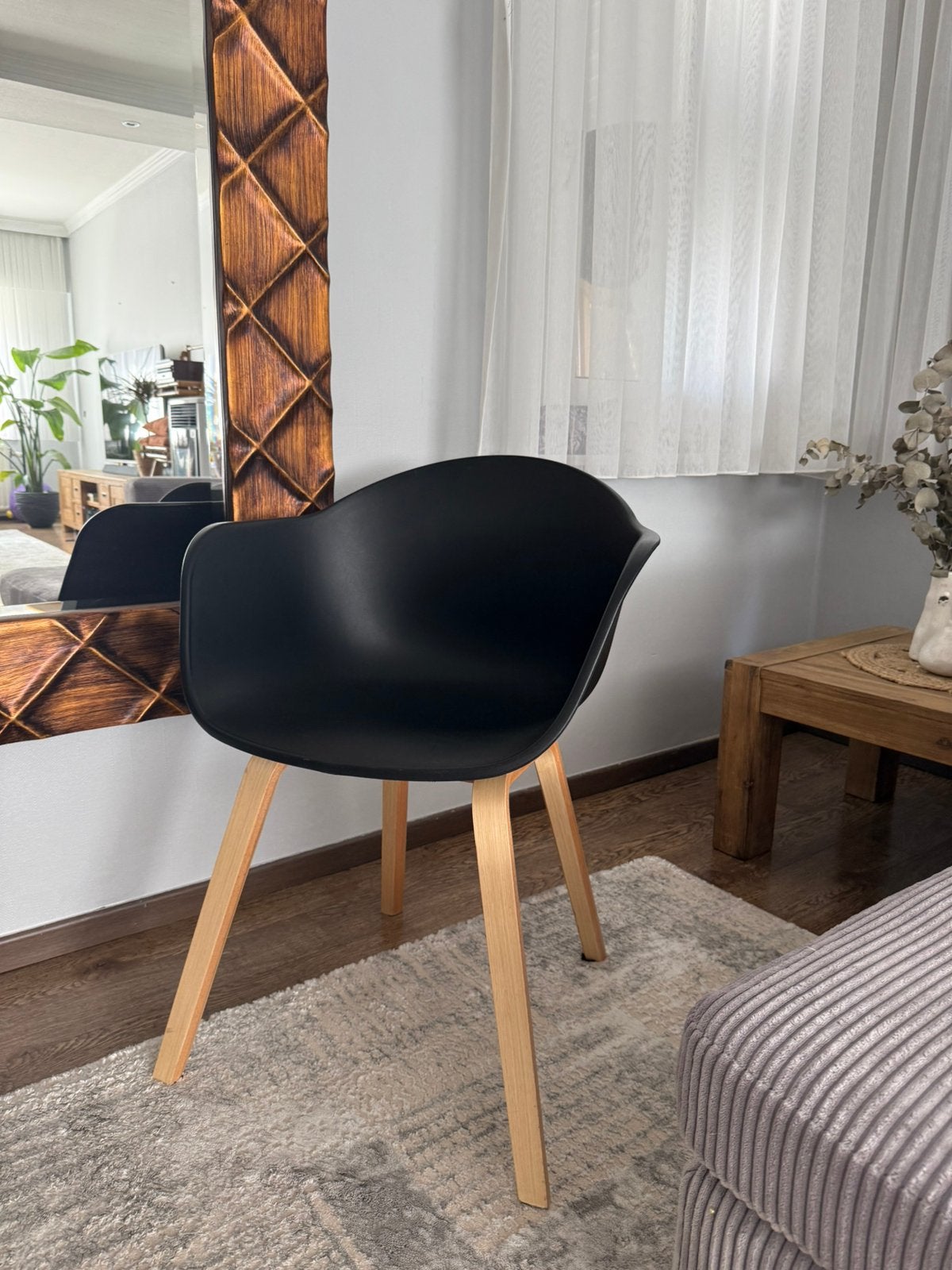 7 Eetkamerstoelen, Huis en Inrichting, Stoelen, Gebruikt, Zwart, Vijf, Zes of meer stoelen, Ophalen