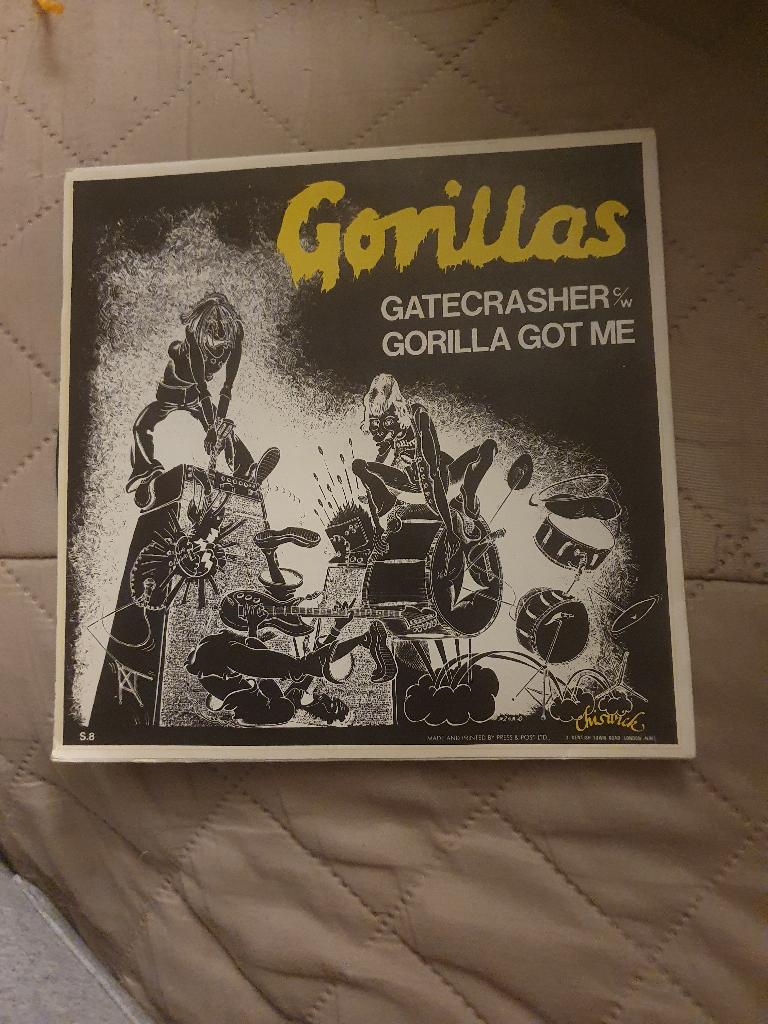 S - Gorillas – Gatecrasher - 1977, 7 inch, Single, Ophalen of Verzenden, Rock en Metal
