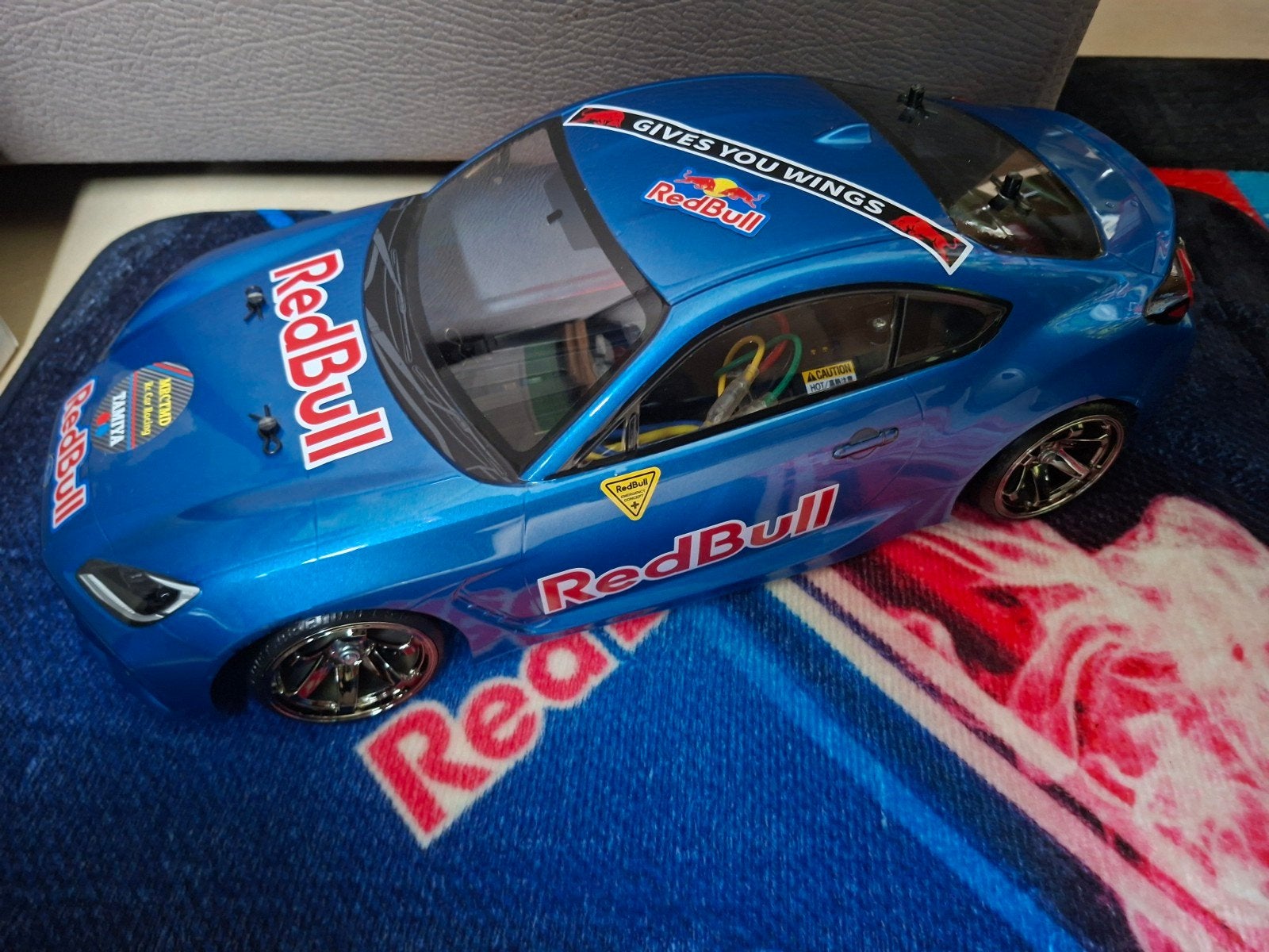 Nieuwe Tamiya TT-01E Drift Subaru BRZ Redbull, Hobby en Vrije tijd, Elektro, Nieuw, Ophalen of Verzenden, Schaal 1:10