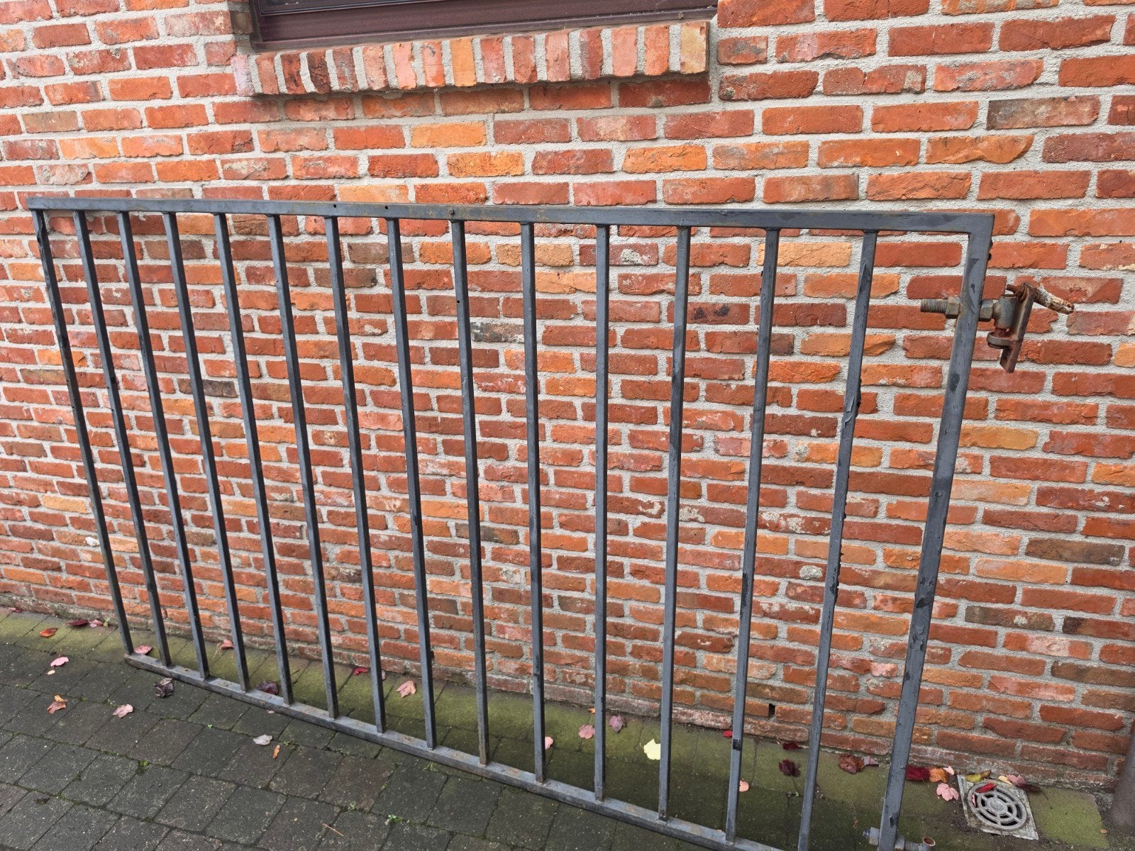 metalen poort, Ophalen of Verzenden