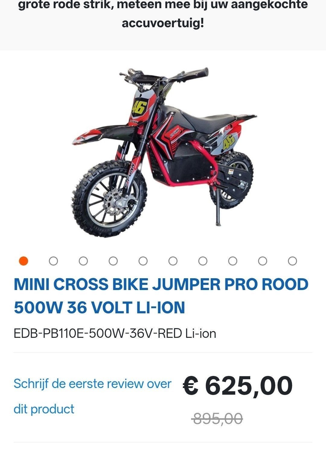 Mini Bike‼️ / nieuw  mini crosser, Fietsen en Brommers, Ophalen of Verzenden