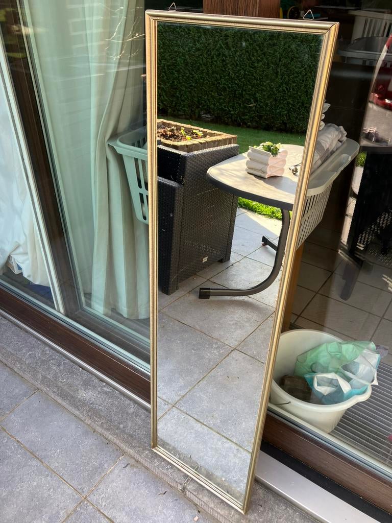 Ancien miroir (122 x 35 cm), Enlèvement, Comme neuf