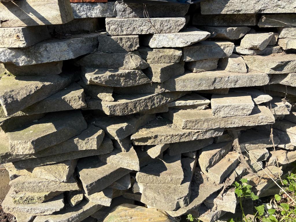 Cassons pierre bleue, Utilisé, Enlèvement, Pierre naturelle, 5 à 10 m²