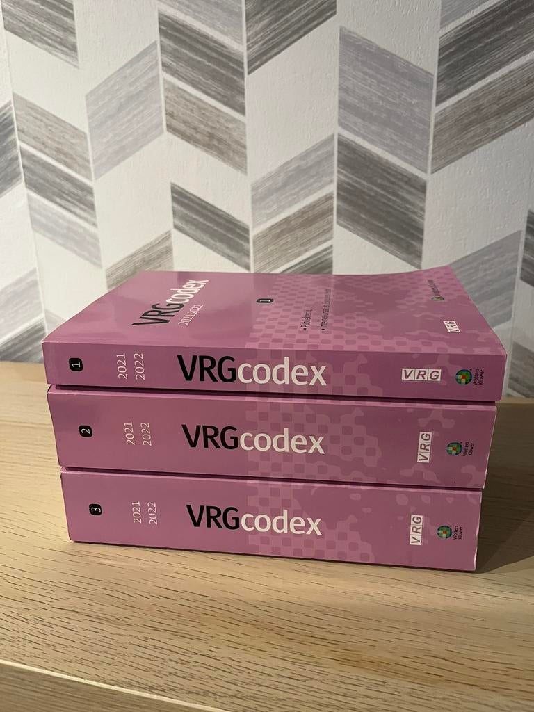 VRGcodex boeken 2021-2022, Boeken, Economie, Management en Marketing, Gelezen, Overige onderwerpen, Ophalen of Verzenden