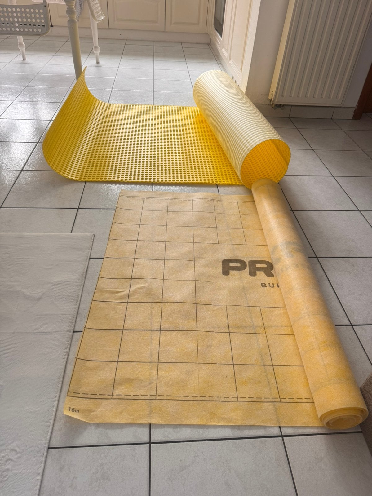 rouleau étancheitée salle de bain, Enlèvement, Comme neuf