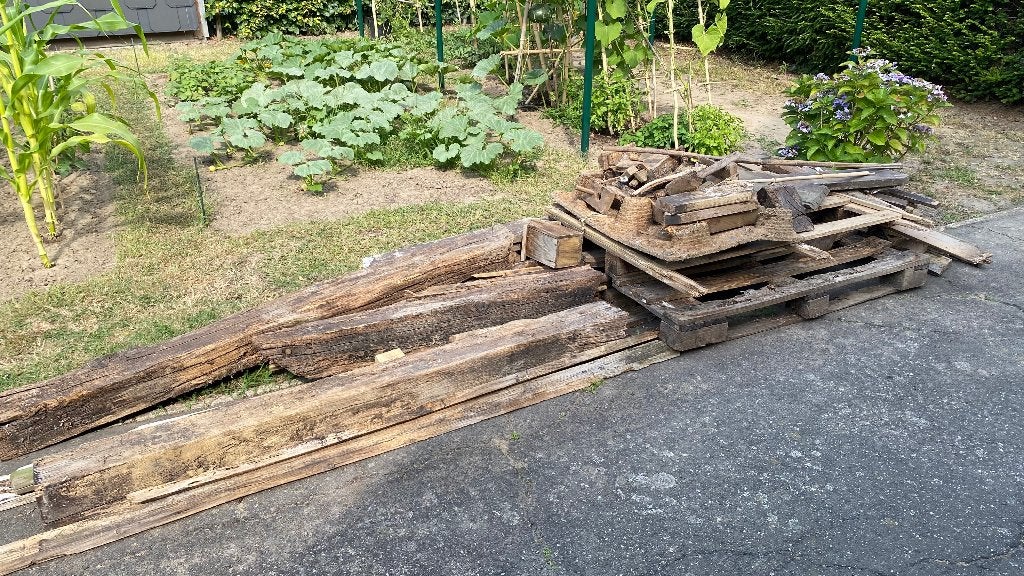 Brandhout, Tuin en Terras, Brandhout, Ophalen