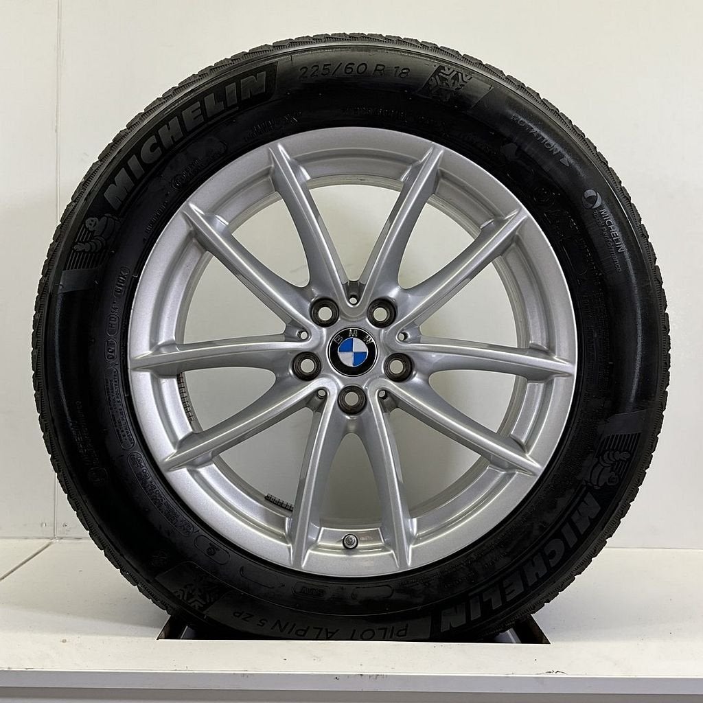 BMW X3 G01 X4 G02 SET VELGEN + WINTERBANDEN 18 INCH ORIG. 61, Pneus et Jantes, Véhicule de tourisme, -, 17 pouces