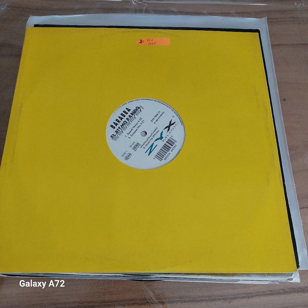 barabba el ritmo rapido 12 inch maxi, 12 pouces, Enlèvement ou Envoi, Autres types, Utilisé