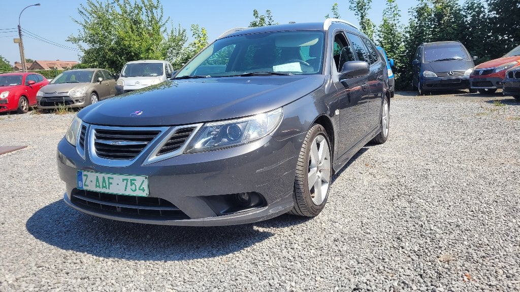 saab 9-3 1800cc benzine wordt GEKEURD AIRCO PDC OHBOEK 2009, Autos, Saab, 90 kW, Argent ou Gris, Achat, 5 portes