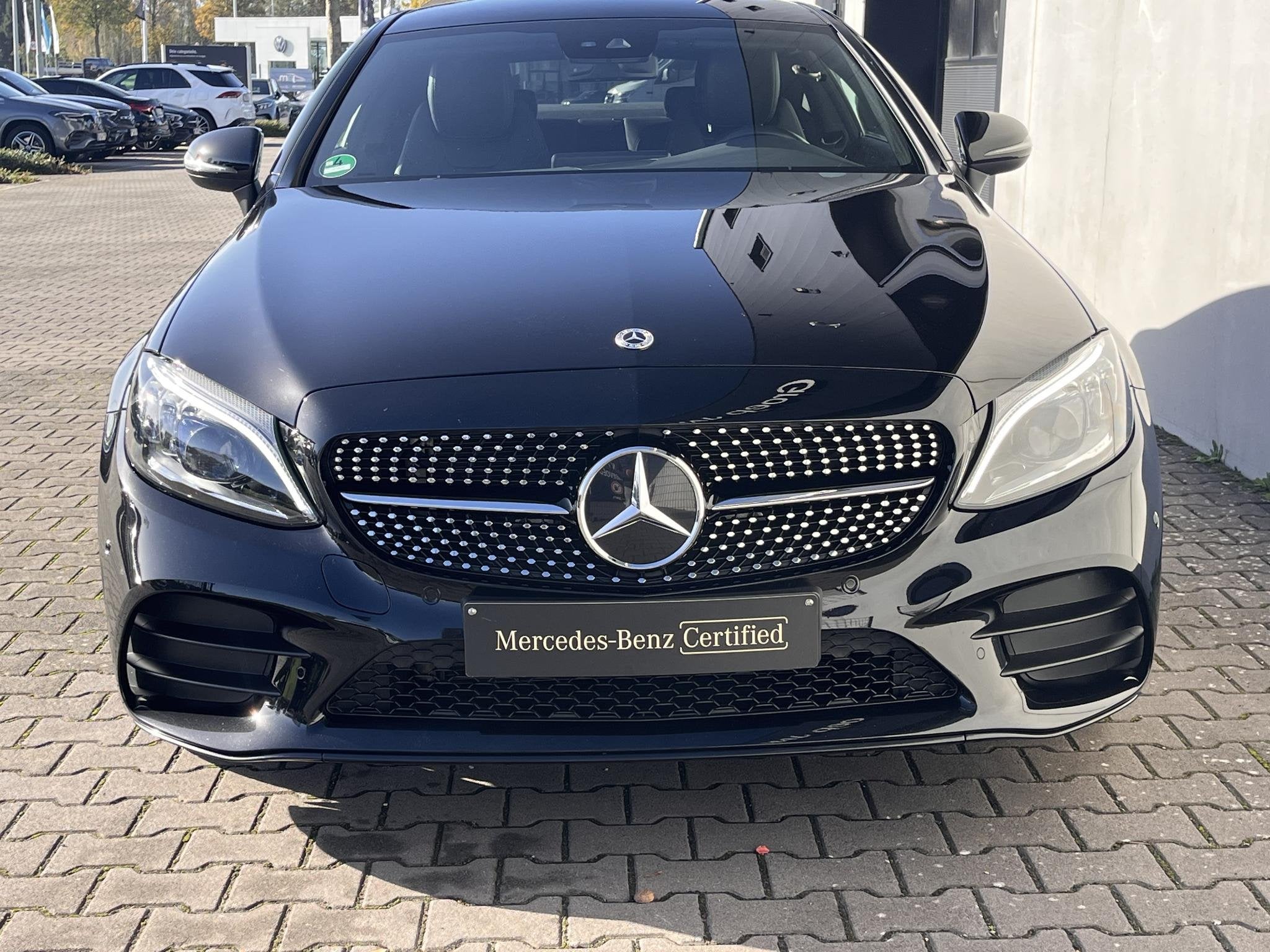 Mercedes-Benz C-Klasse Coupé 180 AMG pack, Auto's, Automaat, 4 zetels, 4 cilinders, Zwart
