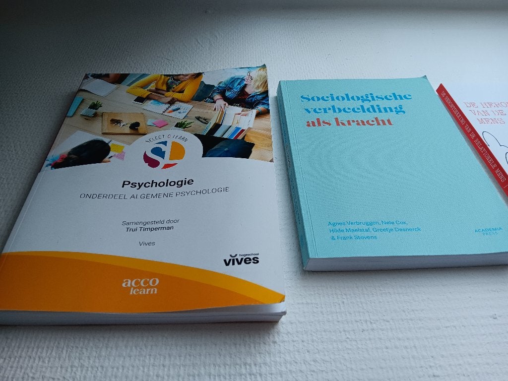 Boekenpakket Vives bachelor sociaal werk, Boeken, Ophalen of Verzenden, Zo goed als nieuw, Hogeschool
