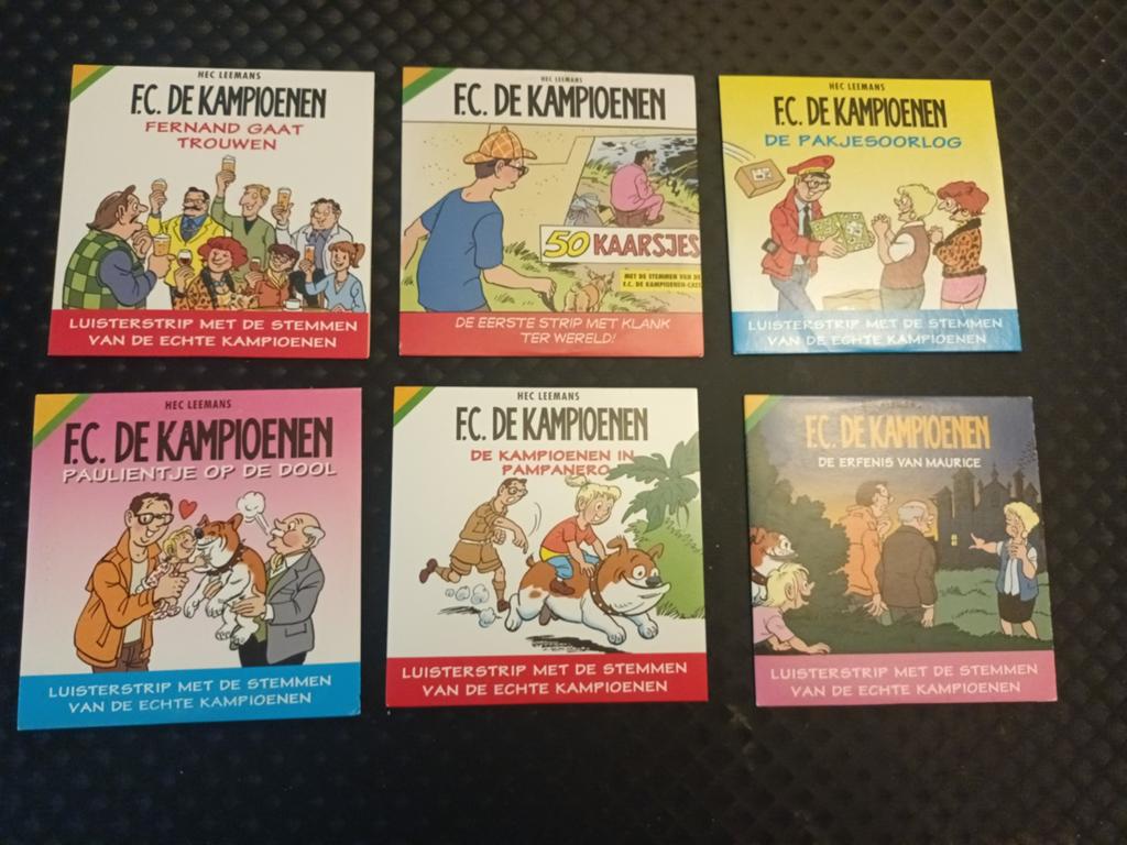 Cd luisterstrips FC de Kampioenen, Ophalen of Verzenden
