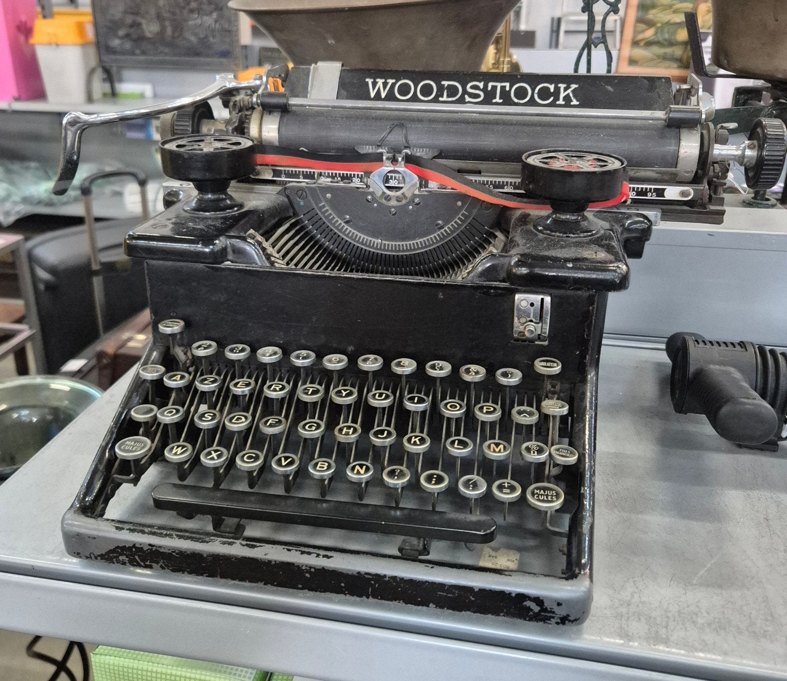Woodstock typewriter, Ophalen