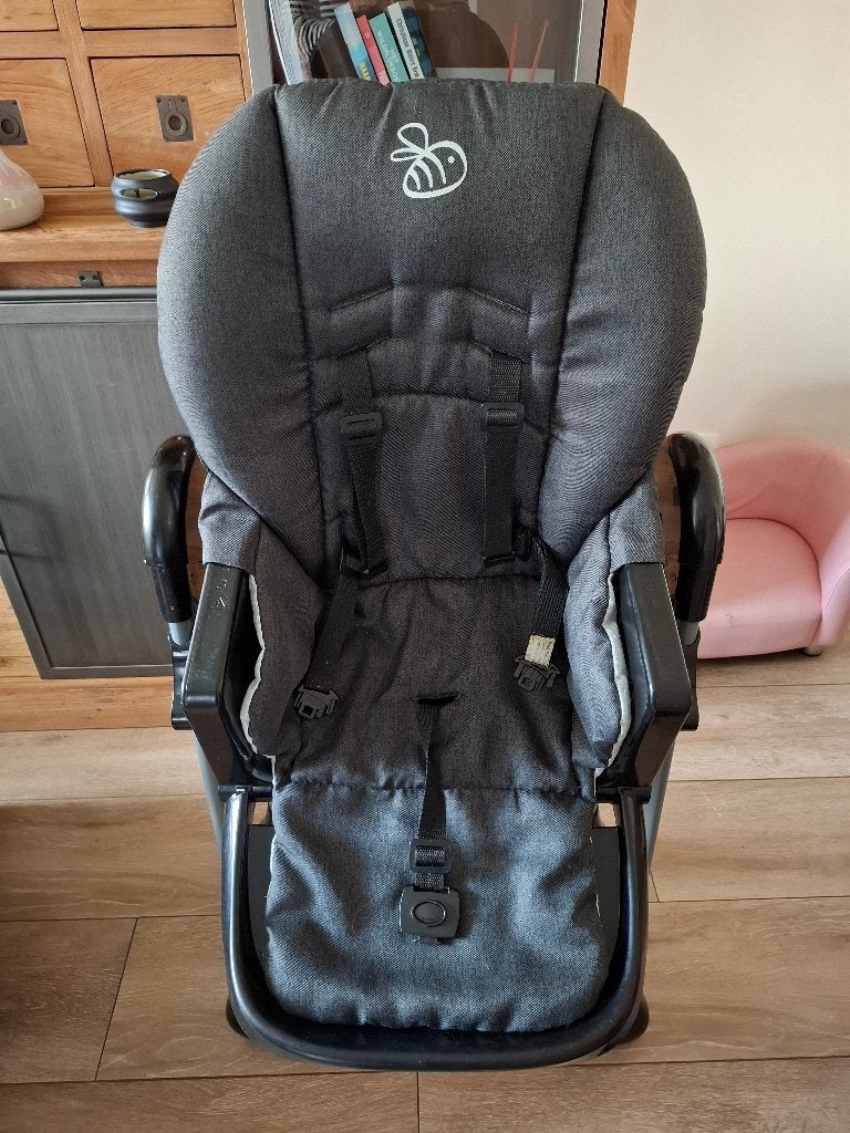 Eetstoel dreambee, Kinderen en Baby's, Kinderstoelen, Ophalen, Gebruikt, Inklapstoel, Afneembaar eetblad