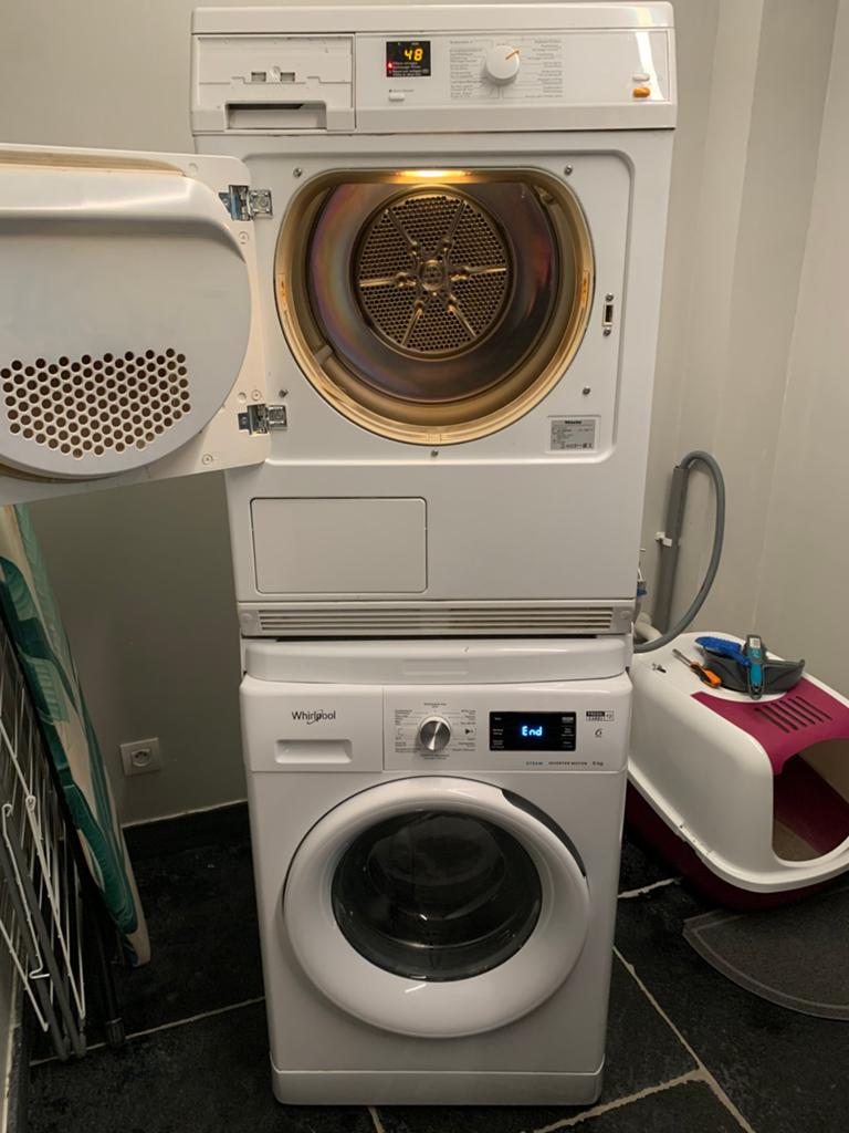 Wasmachine whirpool steam inverter 9kg, Ophalen, Zo goed als nieuw