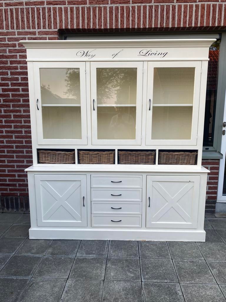 Buffetkast Rivièra Maison uit 2 delen, Huis en Inrichting, Kasten | Buffetkasten, Zo goed als nieuw, Ophalen