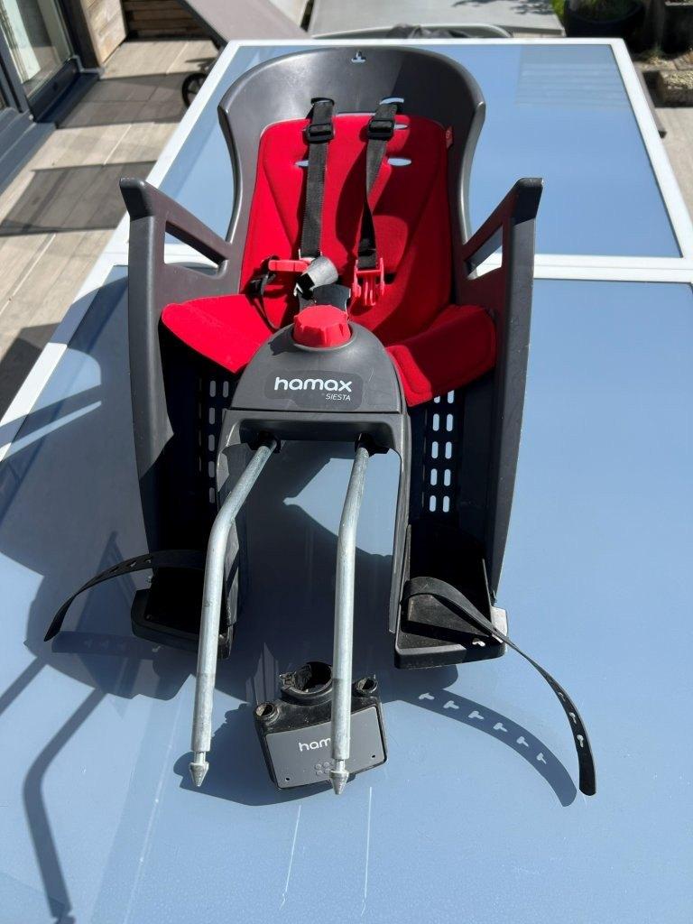 Siège Vélo Hamax Siesta, Fietsen en Brommers, Fietsaccessoires | Fietsstoeltjes, Ophalen, Achterzitje, 0 t/m 18 kg, Hamax